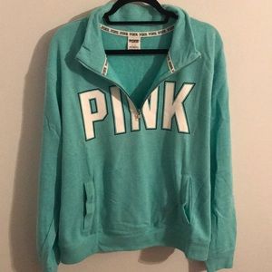 Victoria’s Secret Pink Half-zip Sweater